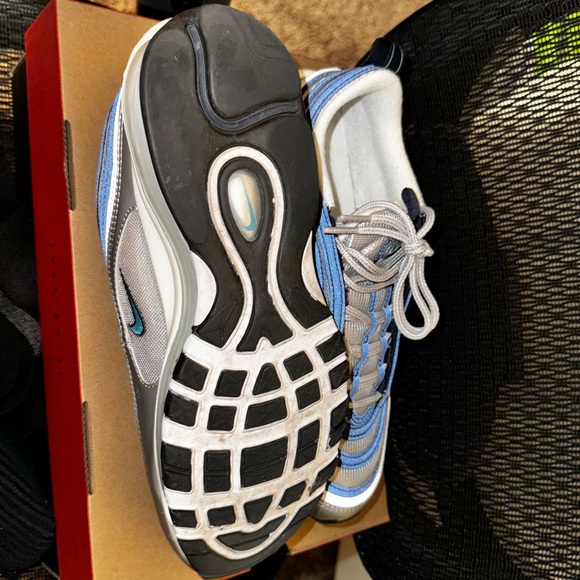 Nike Air Max 97 Chlorine Blue size 8.5 Men Like new - Picture 2 of 2